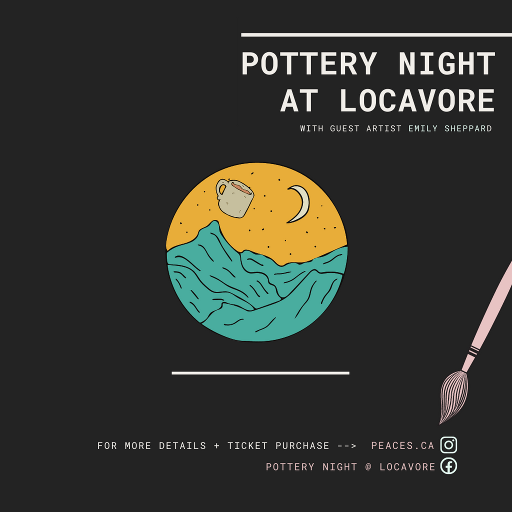 Ticket Admission For Pottery Night @ Locavore